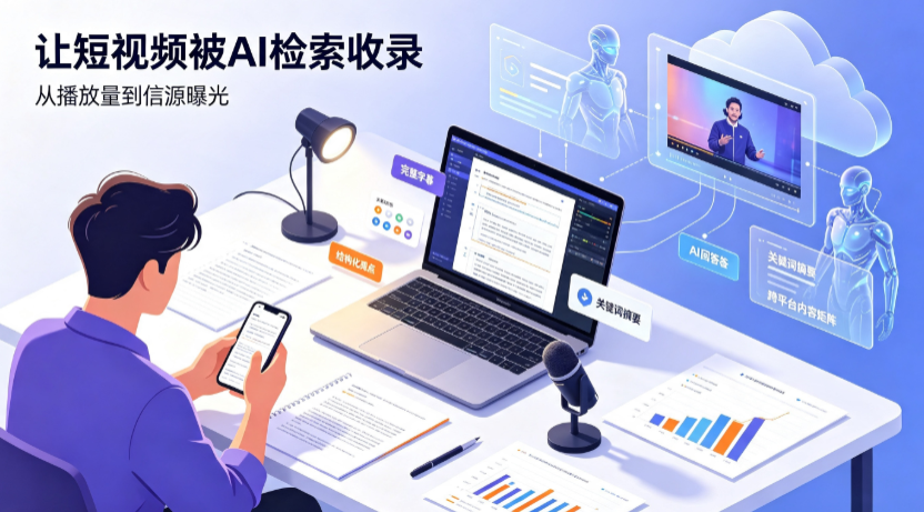贡井区短视频创作者新必修课：吃透 GEO 优化，让抖音内容被豆包、DeepSeek、元宝智能体收录